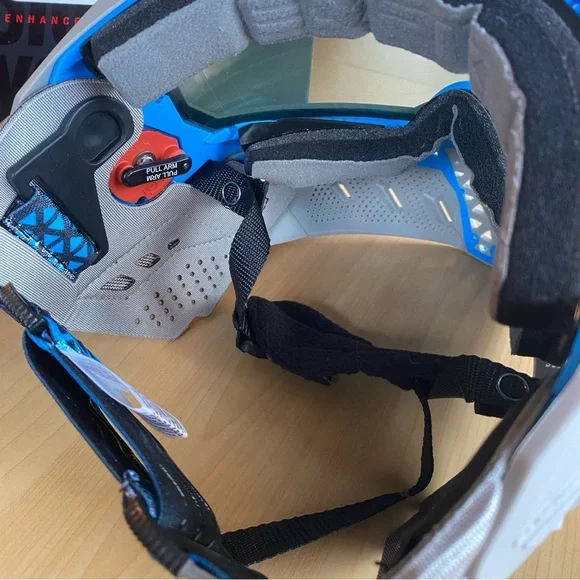 Empire Paintball Mask EVS Gray/Cyan 21664 new - Picture 3 of 10